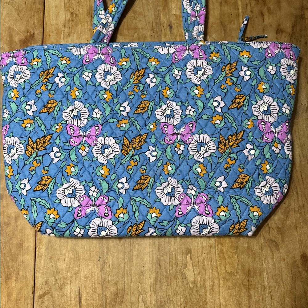Vera Bradley Travel Tote .. cotton Wild Prairie… EEC